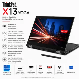 Foto produk Lenovo ThinkPad X13 Yoga Core i5 Gen 10