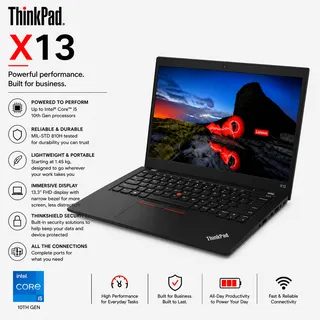 Foto produk Lenovo ThinkPad X13 Gen 1 Core i5 Gen 10
