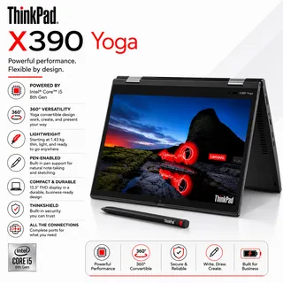 Foto produk Lenovo ThinkPad X390 Yoga Core i5 Gen 8